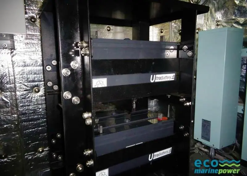 EMP and Masterbulk have installed a new battery on the MV Panamana Photo: EMP