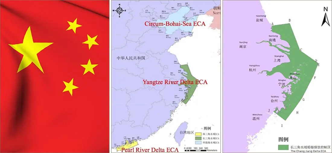Ships must use low sulphur (0.50%) fuels in the Pearl River and Bohai Rim coastal ECAs from 1 January 2019.