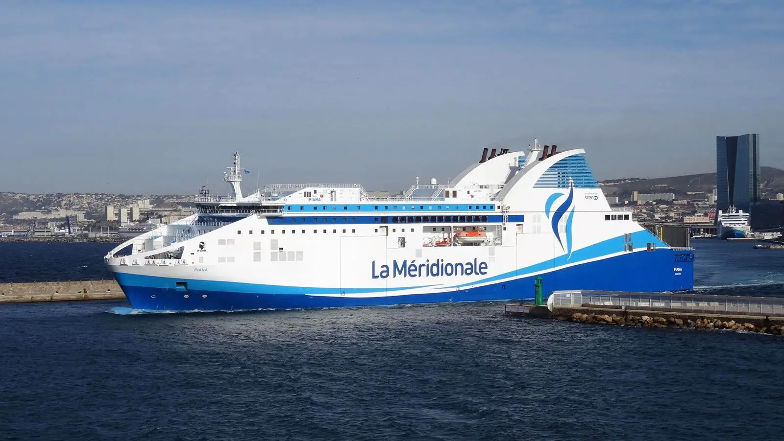Ferry operator La Meridionale achieved 2% fuel savings on the Piana after trialling two energy management tools.