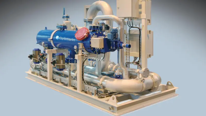 Optimarin's UV ballast water treatment system