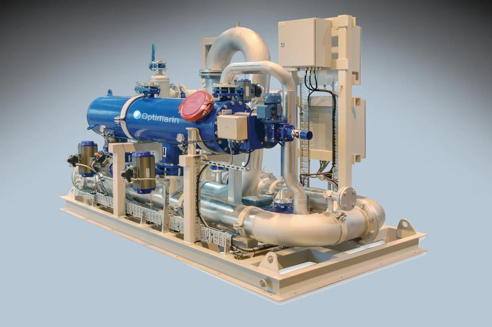 Optimarin's UV ballast water treatment system