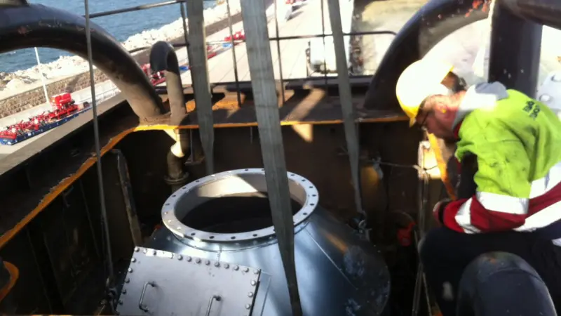 CROE has won a contract with a USA shipping firm to retrofit 35 scrubber systems Photo: CROE