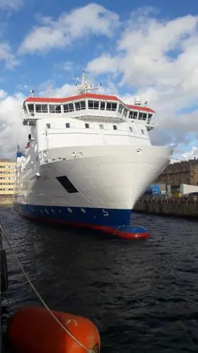 An experienced Babcock team carried out hull valve overhauls, a five-year survey and tank cleaning, during the MV Hjaltland's annual dry docking at Rosyth Shipyard.
