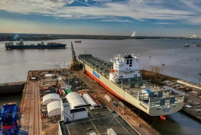 The Kaimana Hila, along with sistership Daniel K. Inouye, will serve the line between the western US seaboard and Hawaii.