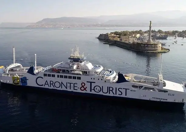 Caronte & Tourist's Elio is the first RoPax vessel in the Mediterranean to operate on LNG.