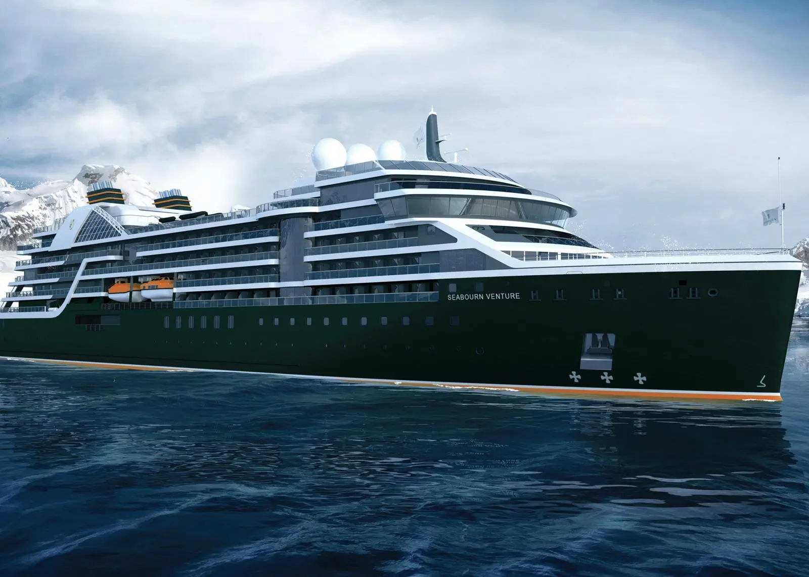 Seabourn has selected an integrated power and propulsion package from ABB, including twin 6MW Azipod® propulsion units for two 23,000gt expedition newbuildings.
