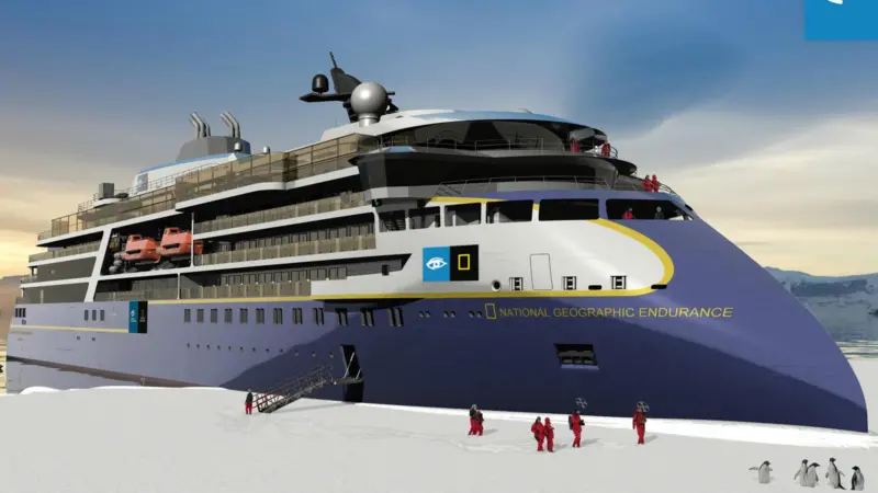 Lindblad's 'National Geographic Endurance' Photo: ABB