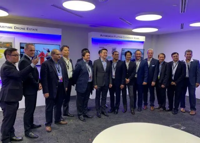 ST Engineering Electronics, Mitsui and Lloyd’s Register met to sign the MoU. (credit: Lloyd’s Register)