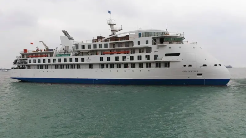 The first INFINITY-class vessel, 'GREG MORTIMER', was launched at SMHI shipyard in March 2019.