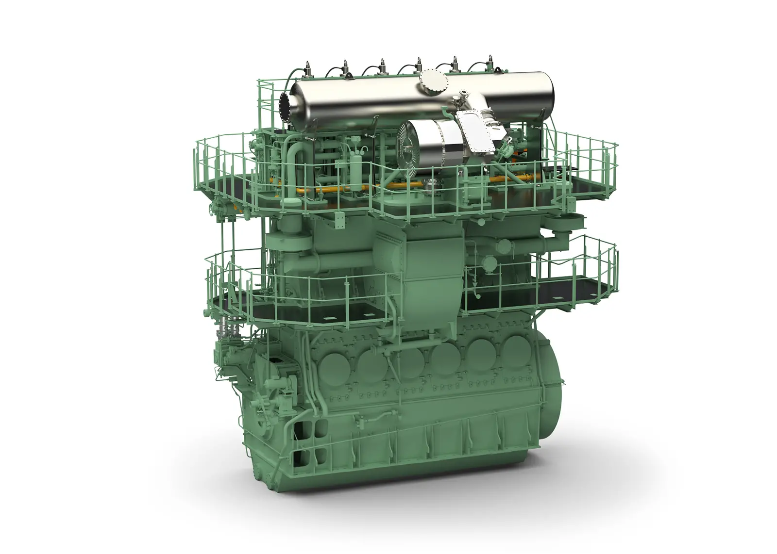 WinGD is seeing strong orders for its dual-fuel engines Photo: WinGD