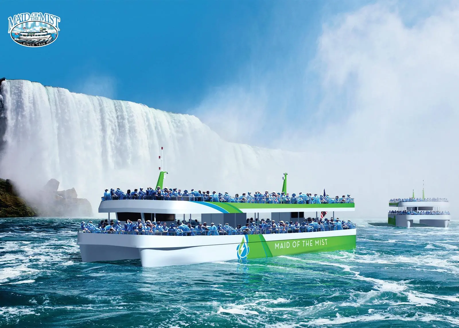 ABB is helping visitors enjoy an emissions-free trip to Niagara Falls Photo: Maid of the Mist