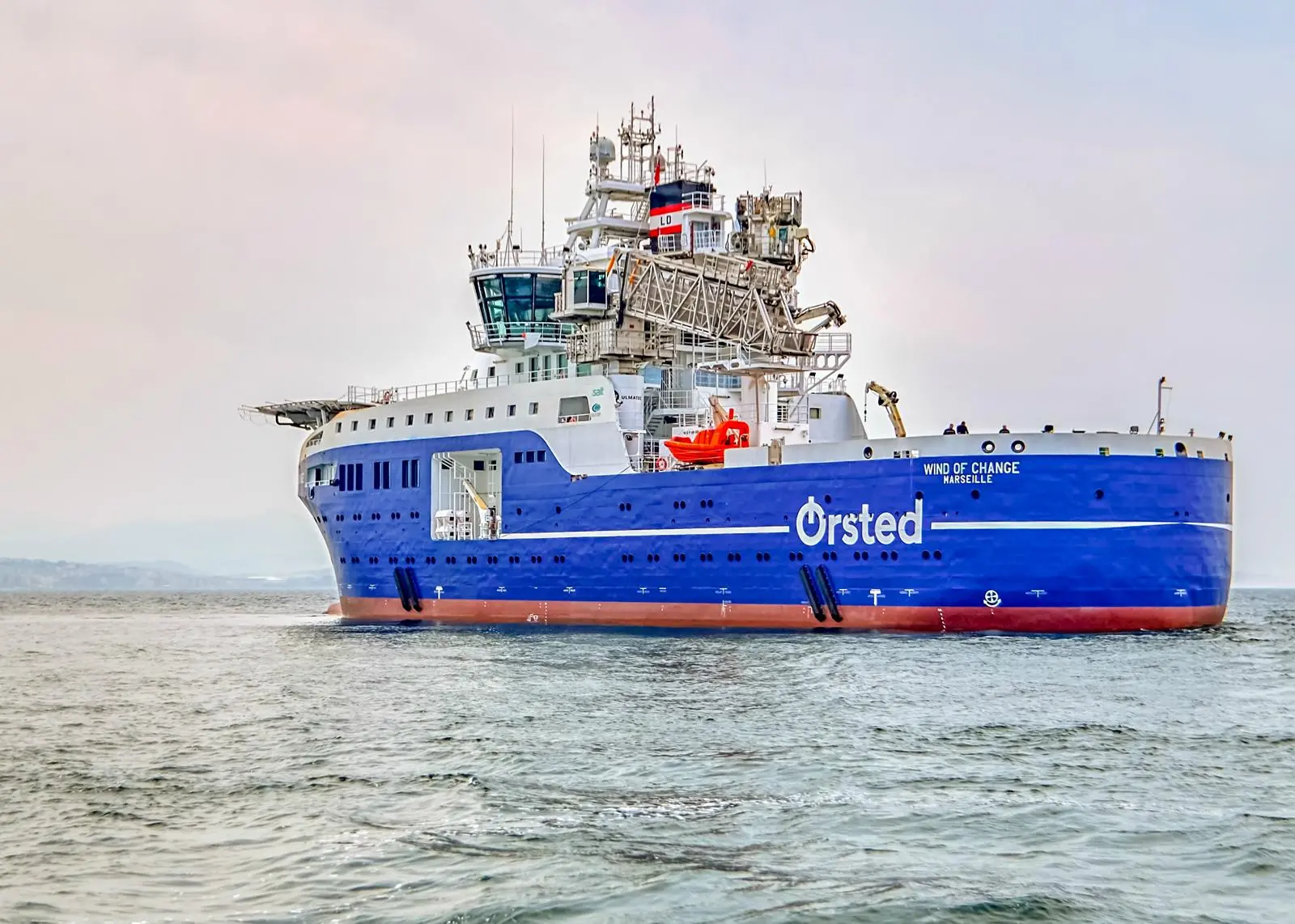 “Wind of Change” is the first wind farm support vessel to be added to the fleet of Louis Dreyfus Armateurs. (Image copyright: Cemre)