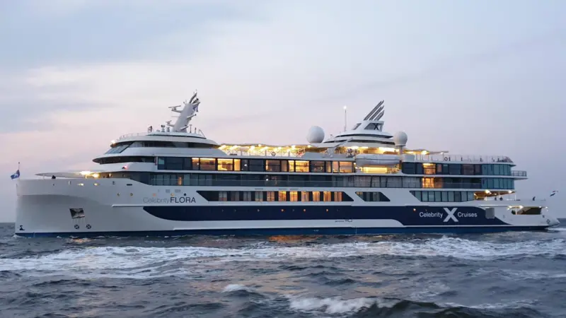 Sensitivity to delicate ecological conditions is married with boosted revenue-generating capacity in Celebrity Flora (photo: Celebrity Cruises).