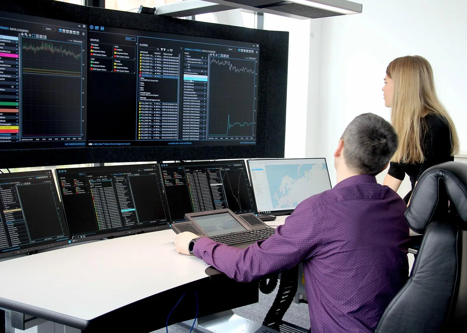 ABB has opened a new service centre in the Arctic circle Photo: ABB