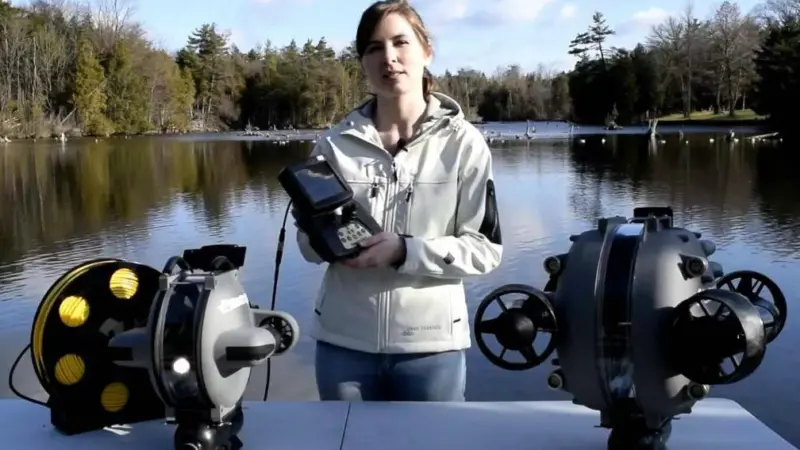 Canadian company Deep Trekker's basic ROV models are cheap enough to carry on board a ship, opening up a wide range of possible applications.