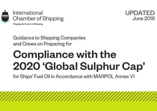 The ICS has released updated guidelines ahead of the 2020 sulphur cap Photo: ICS