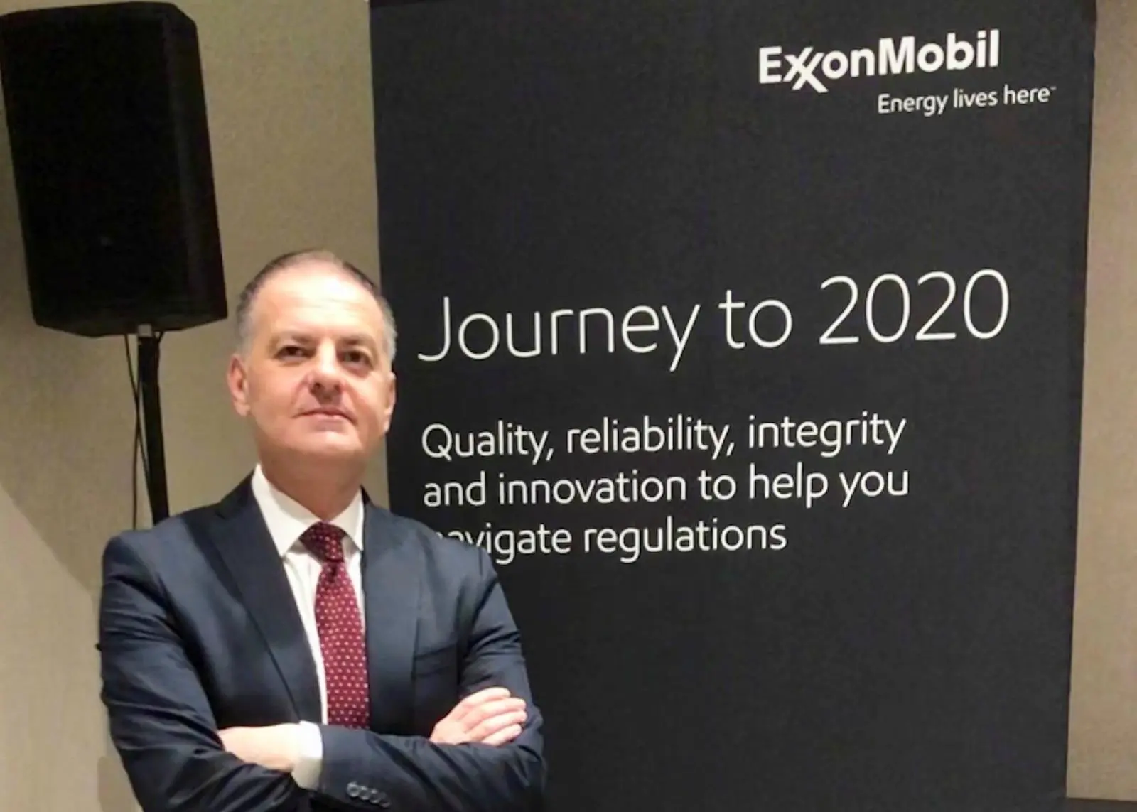 Luca Volta, Marine Fuels Venture Manager, ExxonMobil.