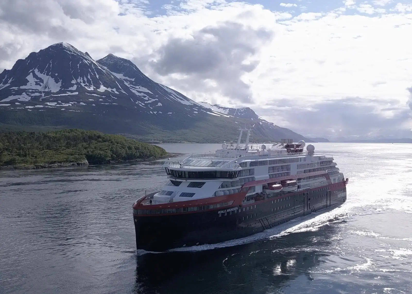 The Roald Amundsen is optimised for expedition cruising in environmentally sensitive regions.