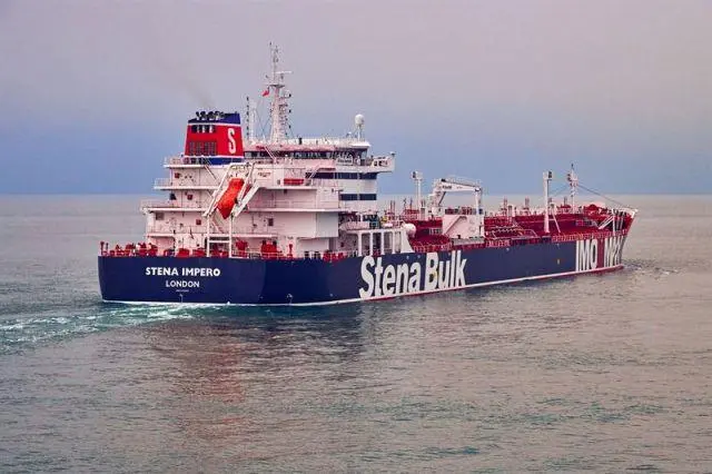 The crew of the 49,683 dwt Stena Impero are 'in good health', while the vessel is at the Bandar Bahonar anchorage near the Port of Bandar Abbas in southern Iran.
