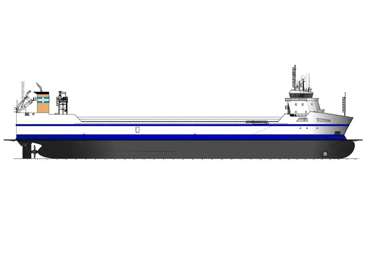 Bore has signed a contract with Wuhu Shipyard for three LNG RoLo vessels Photo: Bore