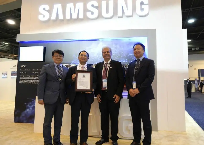 SHI receives AiP from Bureau Veritas at Gastech 2019 Photo: Bureau Veritas