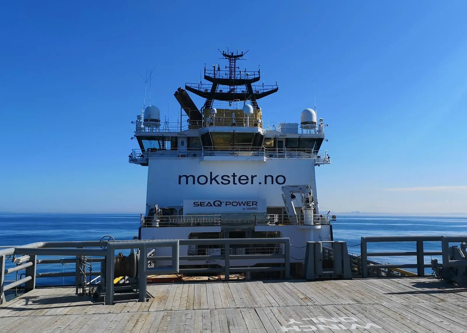 The ‘Stril Barents’ has been fitted with a Vard Electro SeaQ ESS and shore connection Photo: VARD