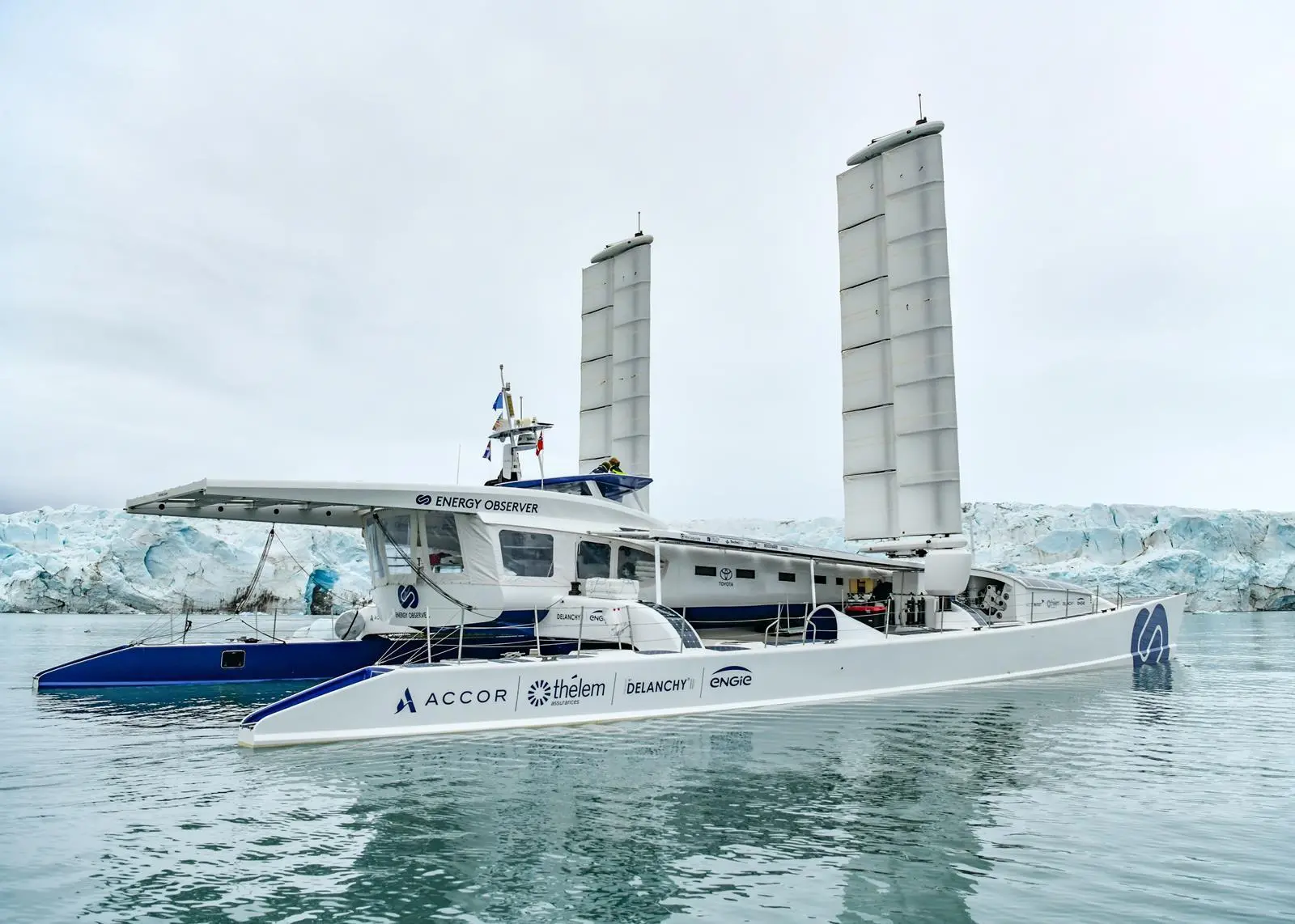 CMA CGM is following the results of the Energy Observer vessel project.