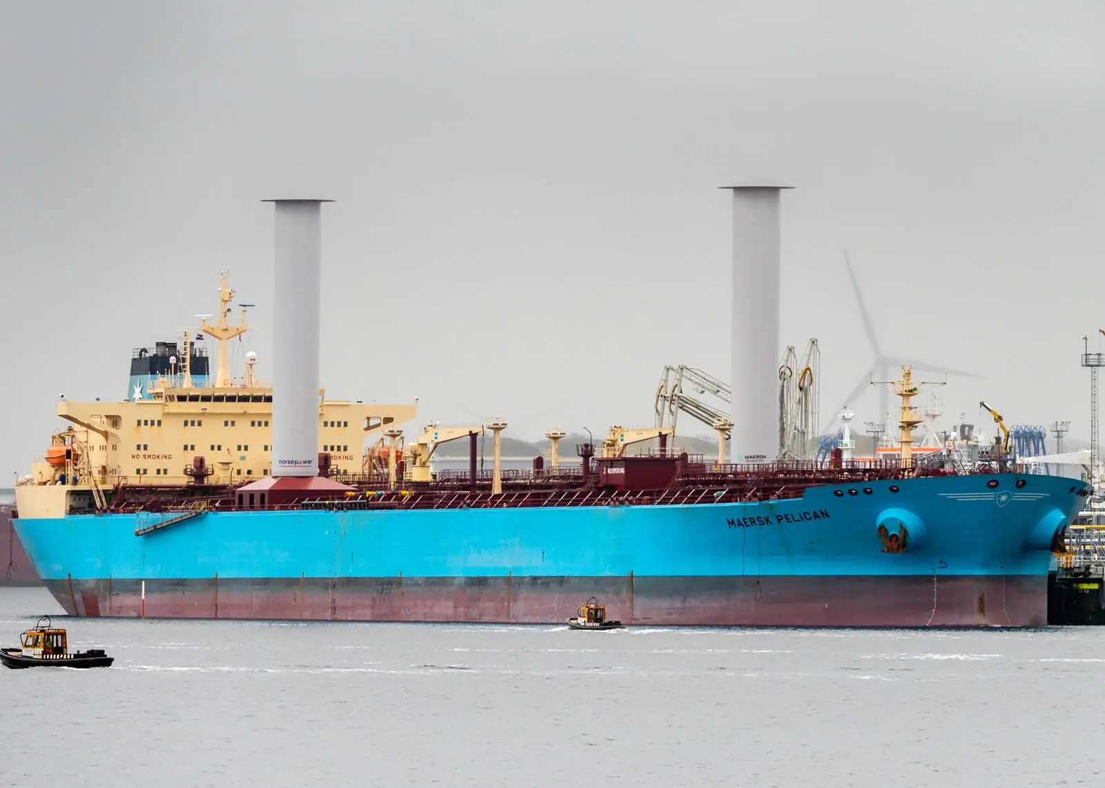 The agreement between Wärtsilä and Norsepower will promote the use of Rotor Sails and support sustainable shipping Photo: Wärtsilä