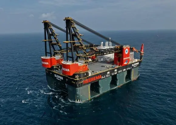 Heerema Marine Contractors' SSCV, Sleipnir Photo: GE