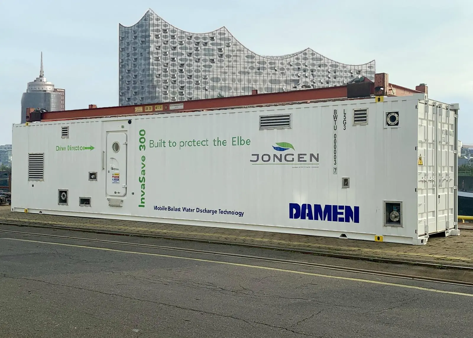 Damen InvaSave at the Port of Hamburg