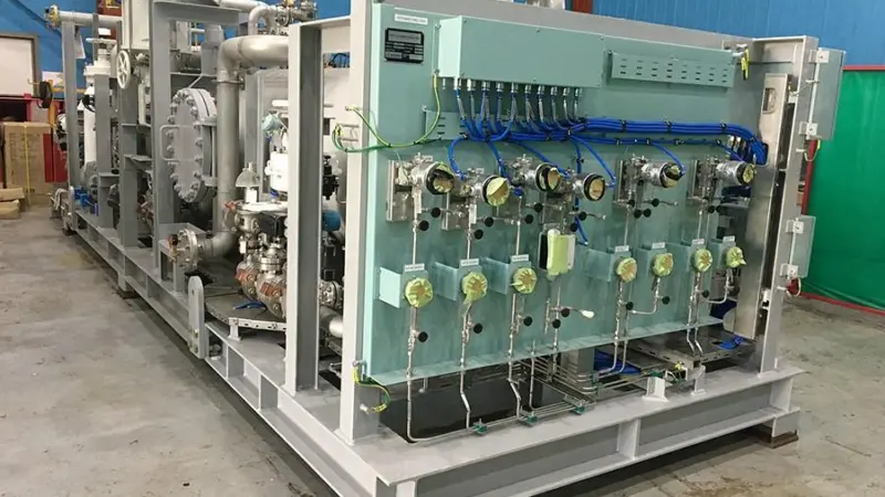 Mitsubishi's LNG fuel supply system Photo: MHI
