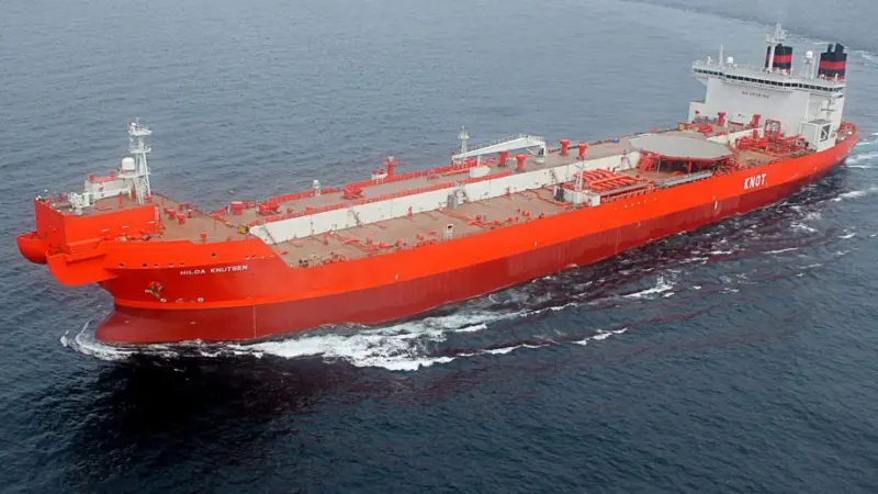 Knutsen NYK Offshore Tankers operates a fleet of 16 shuttle tankers, including Hilda Knutsen.