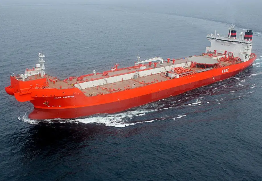 Knutsen NYK Offshore Tankers operates a fleet of 16 shuttle tankers, including Hilda Knutsen.