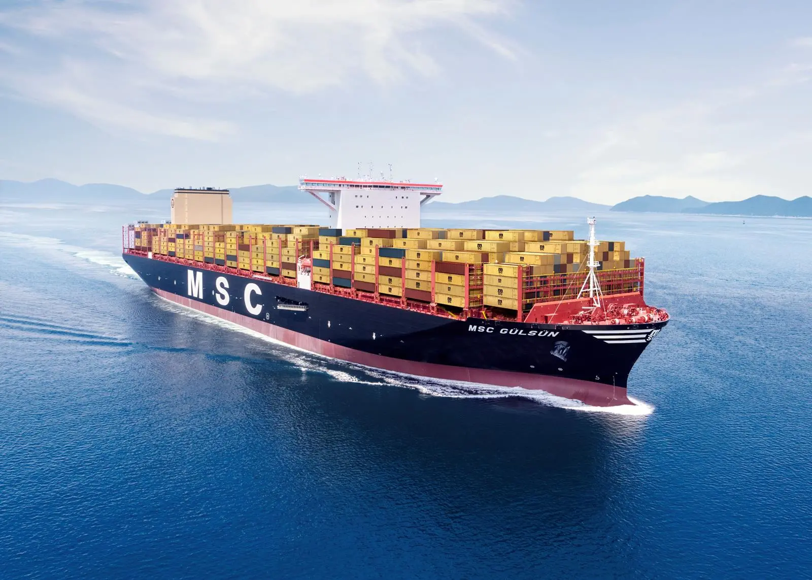 MSC is trialling a new thermal camera based fire detection system aboard the MSC Febe, a sistership of the MSC Gulsun (pictured).