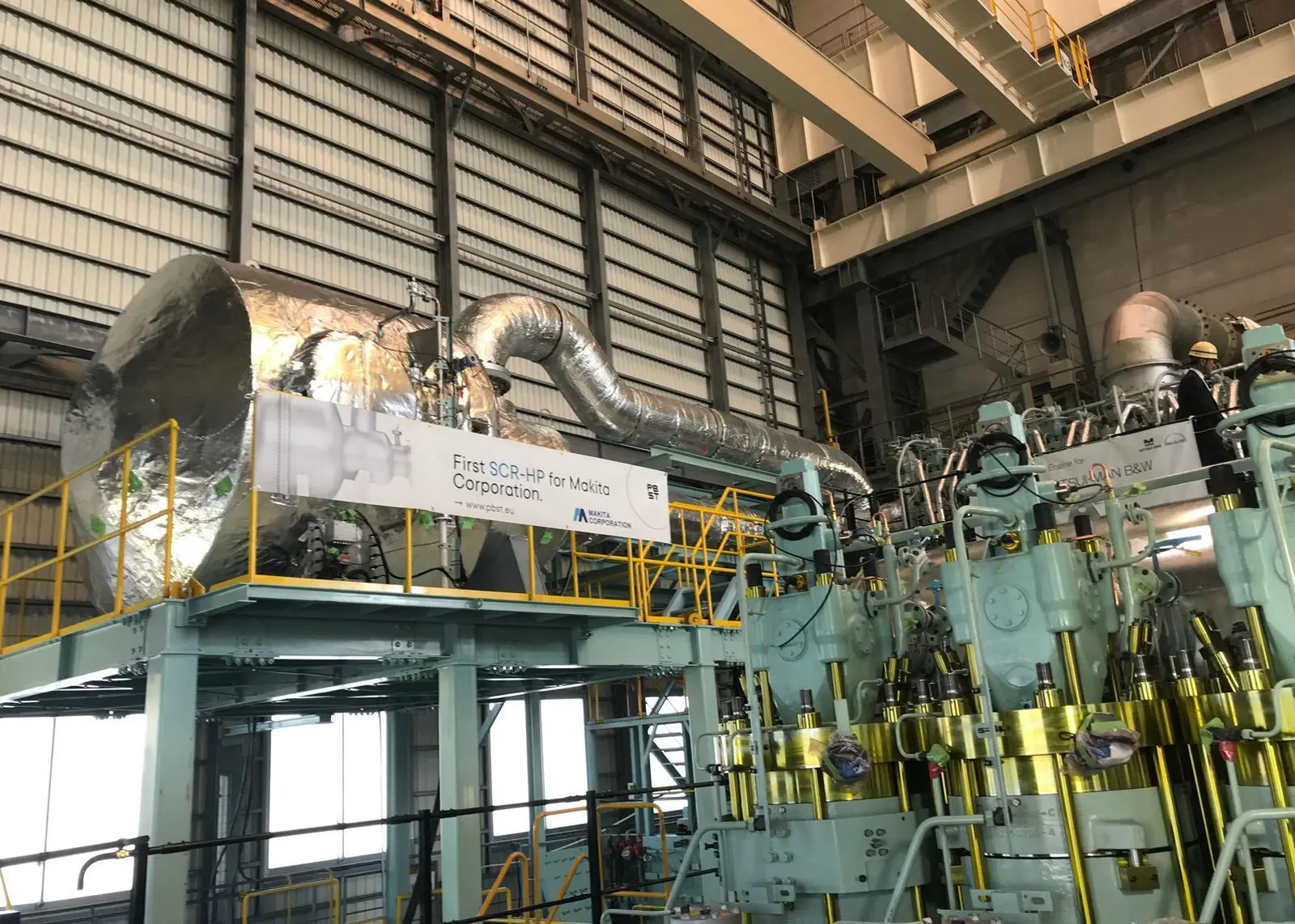 PBST's Ralph Klaunig noted the PBST SCR-HP system undercut the current IMO III NOx threshold of 3.4g/kWh by more than 1g/kWh.