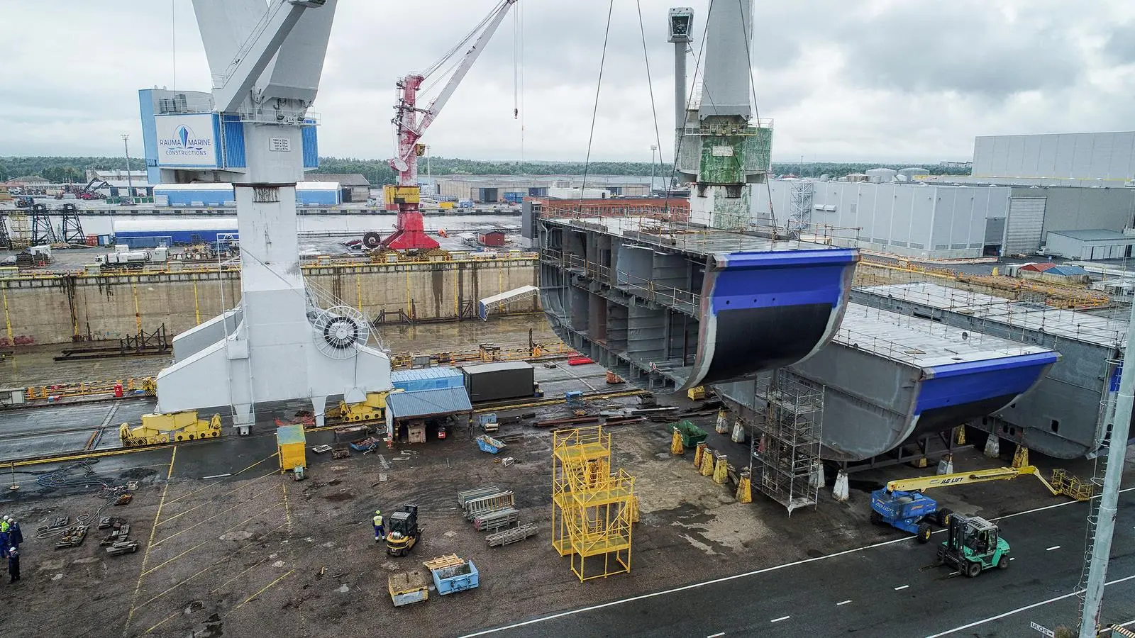 TT-Line’s next generation of ro-pax vessels will now be built at RMC's shipyard in Finland (credit: RMC).