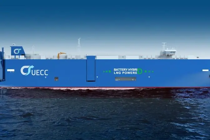 UECC’s New Generation PCTC with WE Tech’s Efficient Power Distribution Solution Photo: UECC