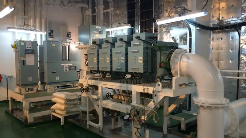 Techcross is acquiring the patent for a BWMS Photo: Techcross