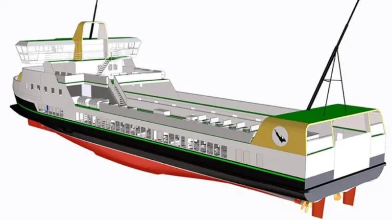 Ellen is the world’s most powerful electric ferry, but is not a hybrid