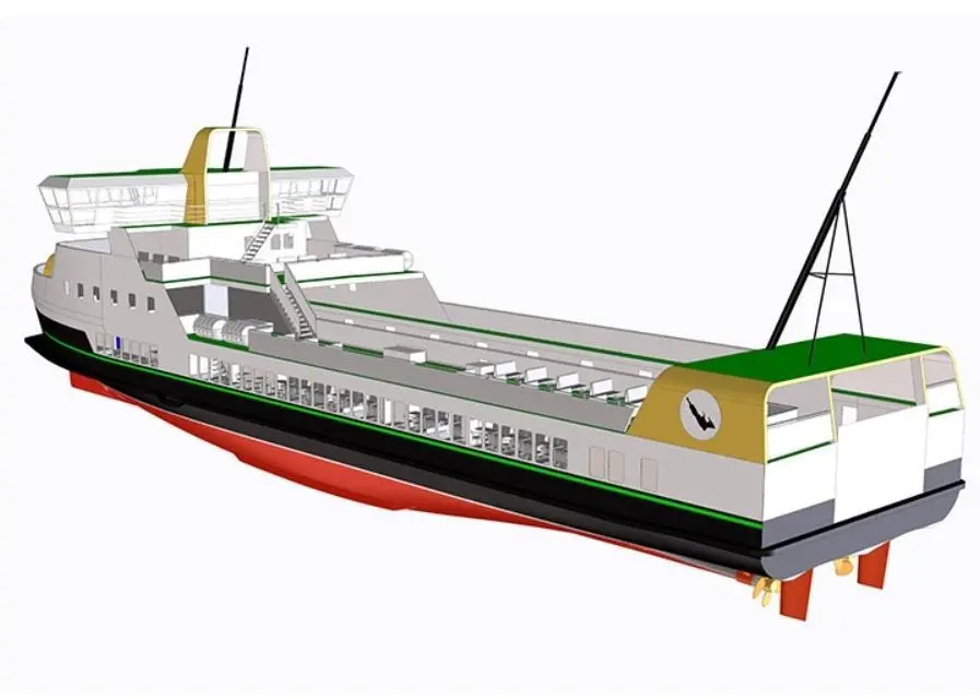 Ellen is the world’s most powerful electric ferry, but is not a hybrid