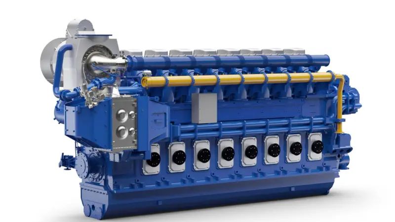 Wärtsilä plans to reduce the methane slip from its marine low-pressure dual-fuel four-stroke engines to around 1.0g/kWh by 2023, compared with 2.8g/kWh in its 46DF (pictured) at present.
