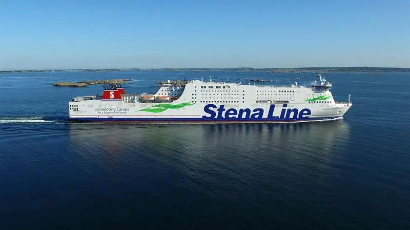 Stena Germanica, the world's first methanol powered commercial vessel. (Picture courtesy of Stena Line)
