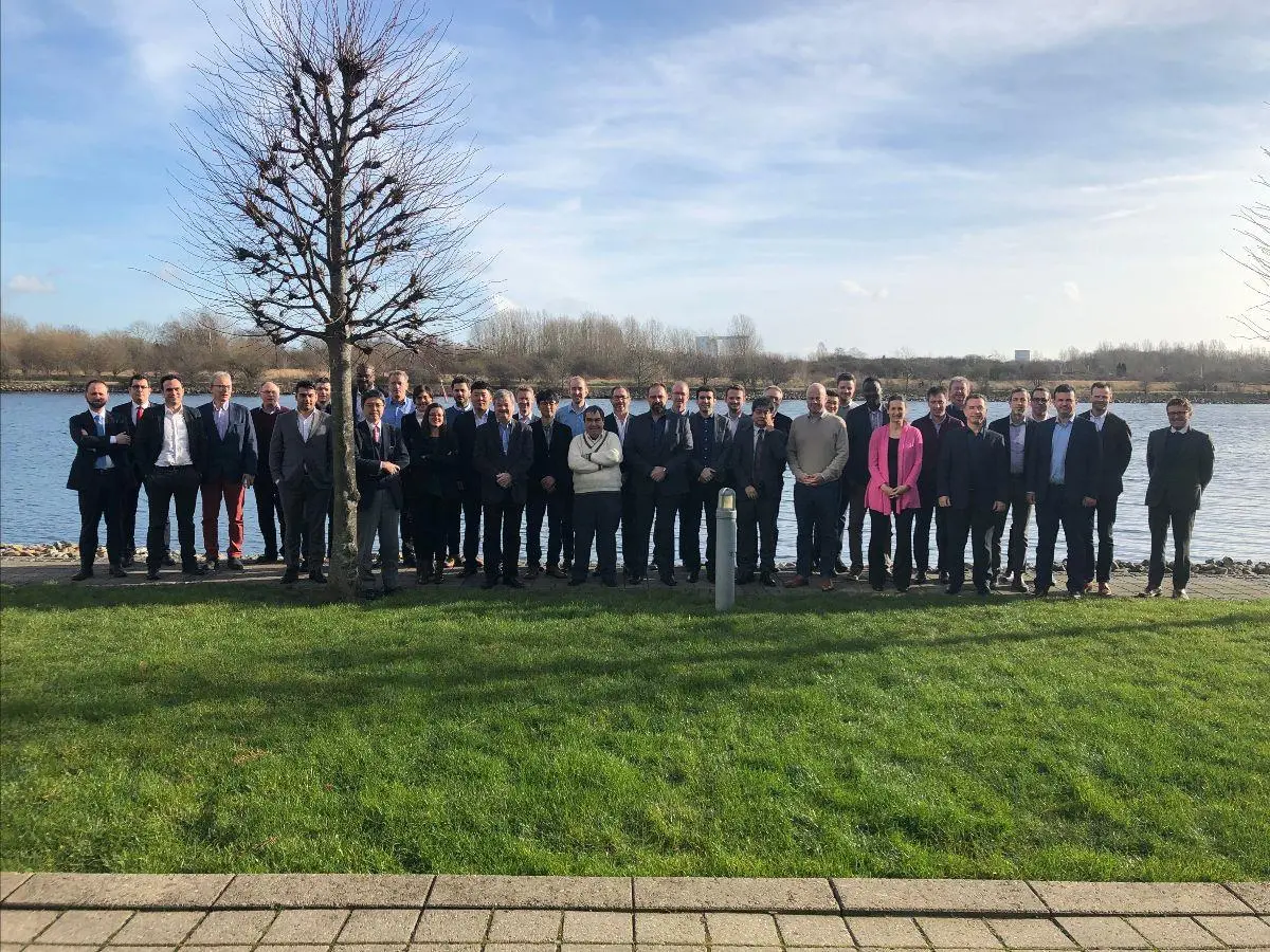 HAZID workshop members in Copenhagen led by BV Marine & Offshore's Panos Koutsourakis and Diane Ruf.