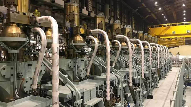 MAN 11G90ME-GI engine for Eastern Pacific Shipping during shop tests at Ulsan. (Photo credit: MAN ES).