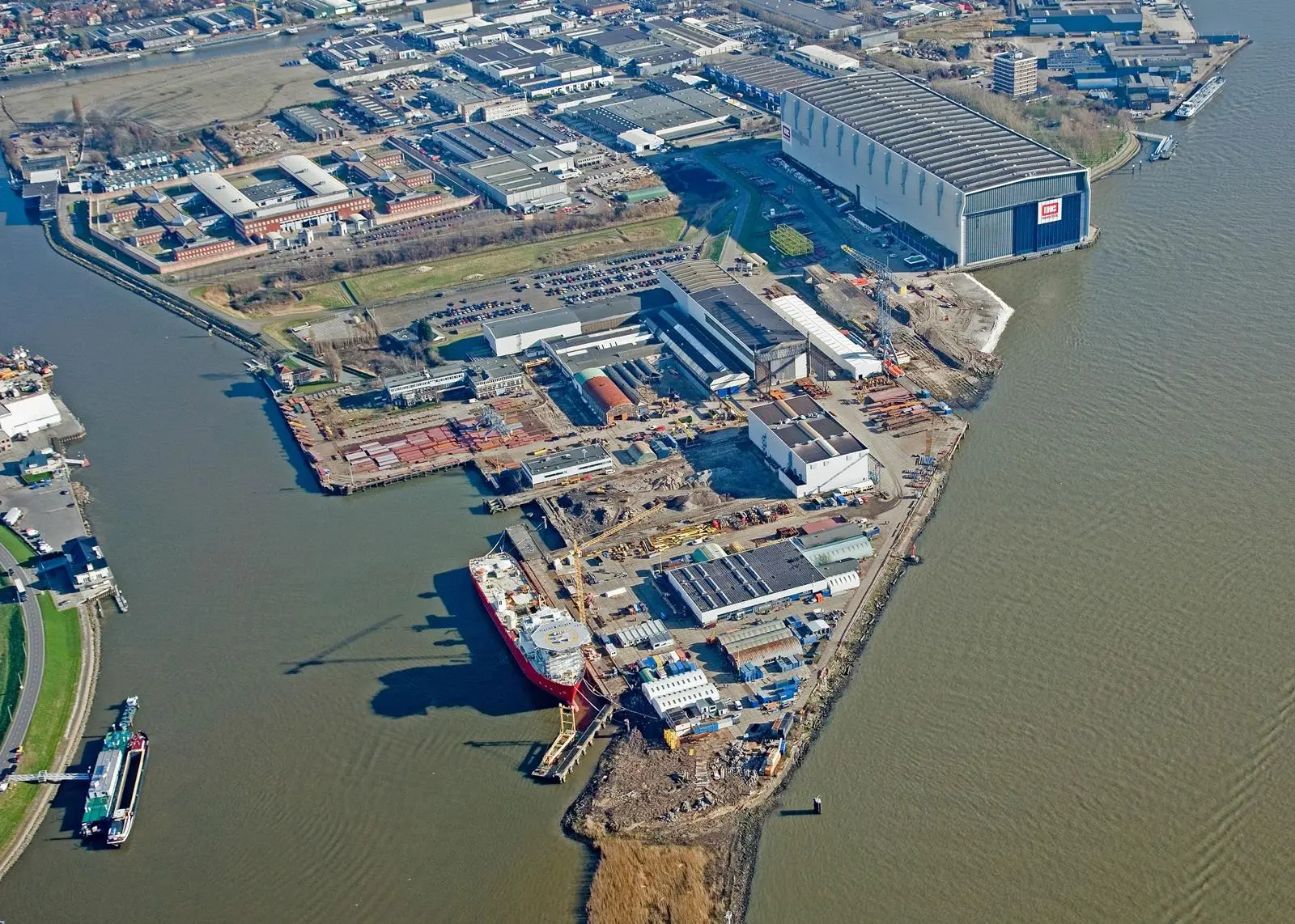 Royal IHC’s Krimpen aan den IJssel yard.