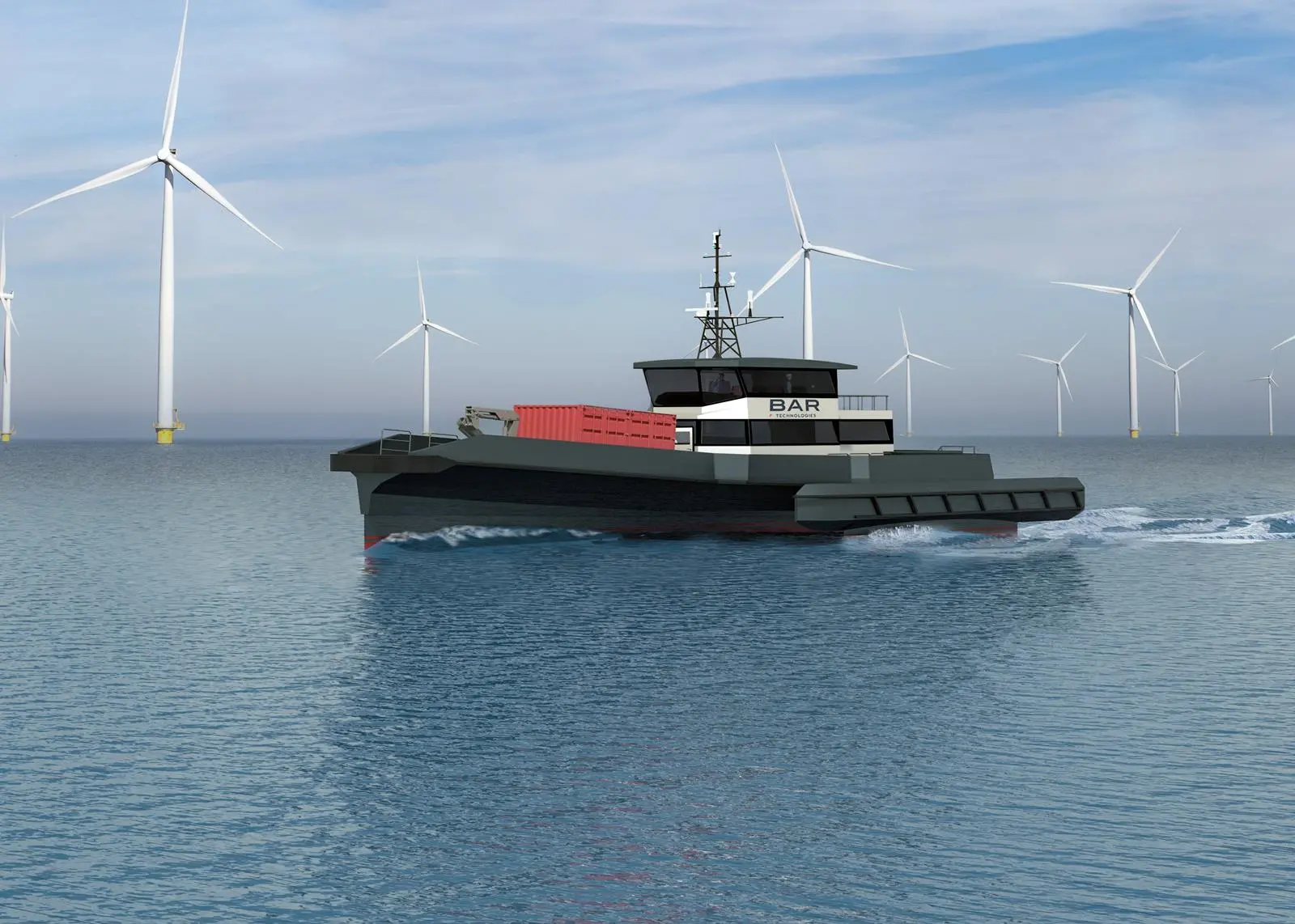 BAR and Chartwell Marine are working together to meet the demand for larger CTVs Photo: Chartwell Marine