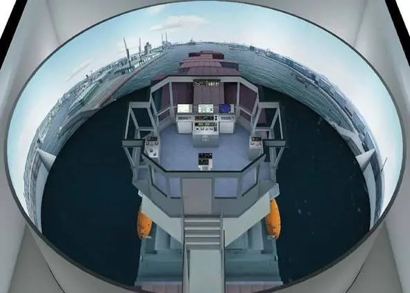 The new Wärtsilä simulator will provide realistic training for pilots at the Le Havre pilot station Photo: Wärtsilä