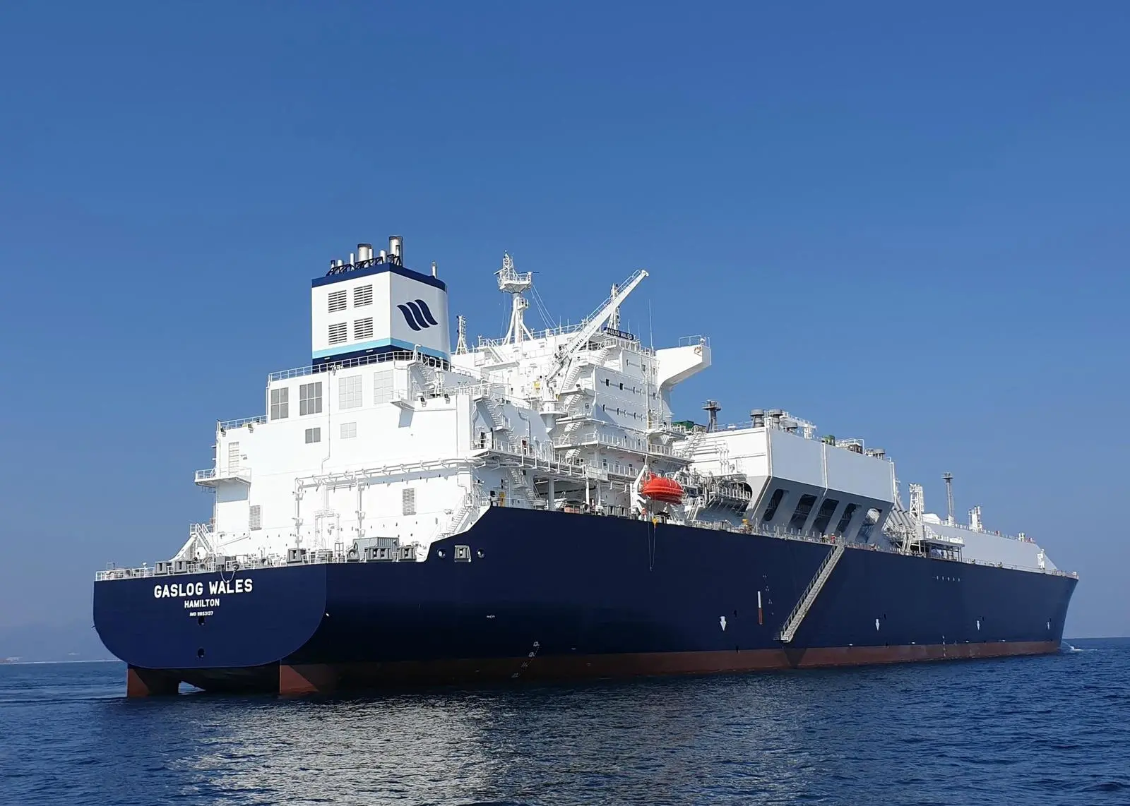 Samsung has shown its mettle in LNGC construction with the GasLog Wales (credit: GasLog).
