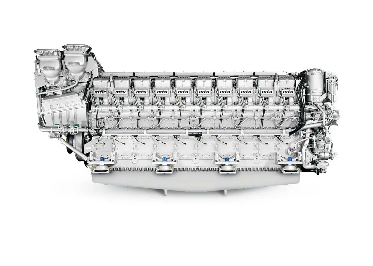 Rolls-Royce MTU 20V 8000 M71 Photo: Rolls-Royce