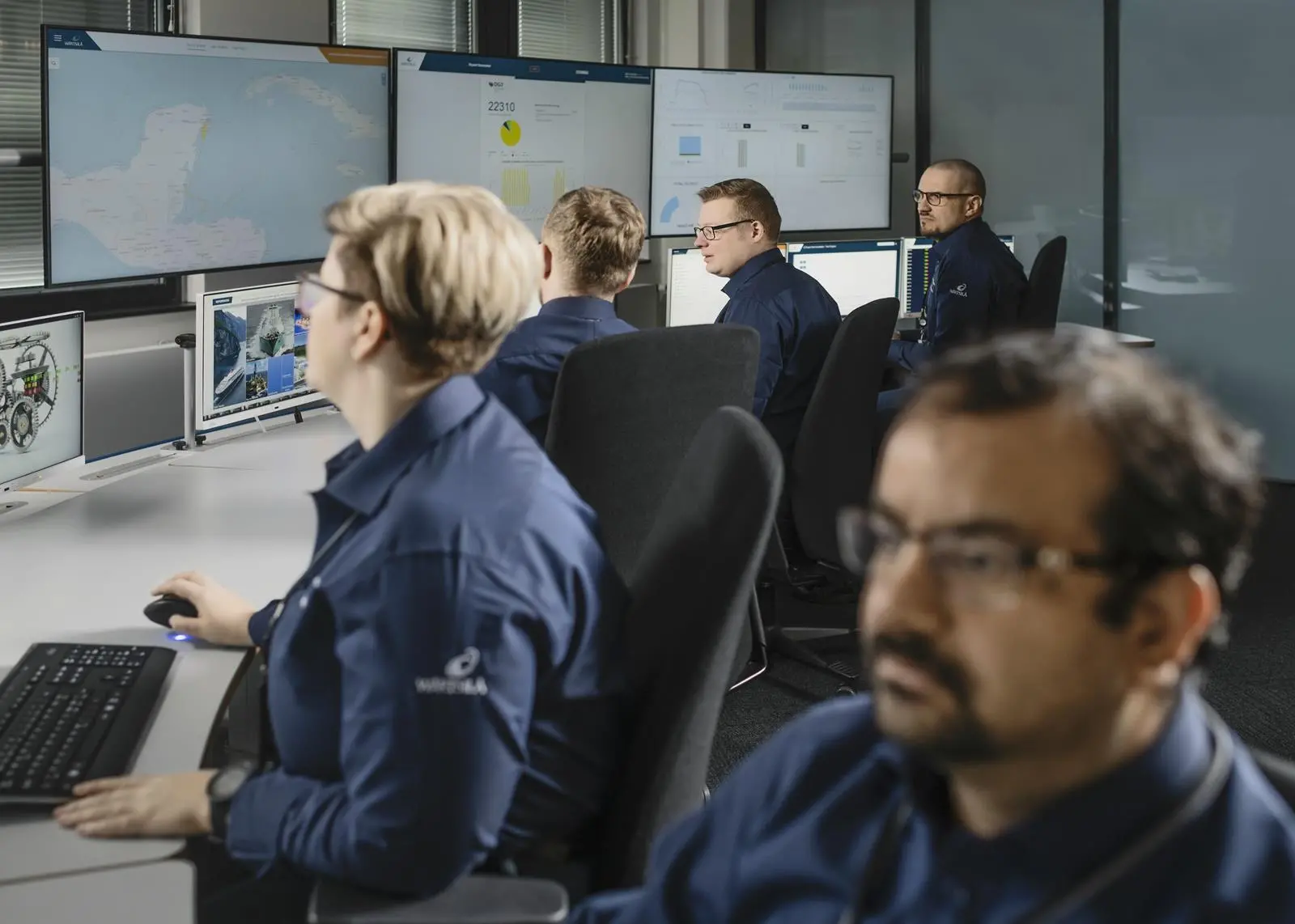 Wärtsilä’s data-driven DMP solution uses digital technology and expert analysis to maximise asset uptime Photo: Wärtsilä